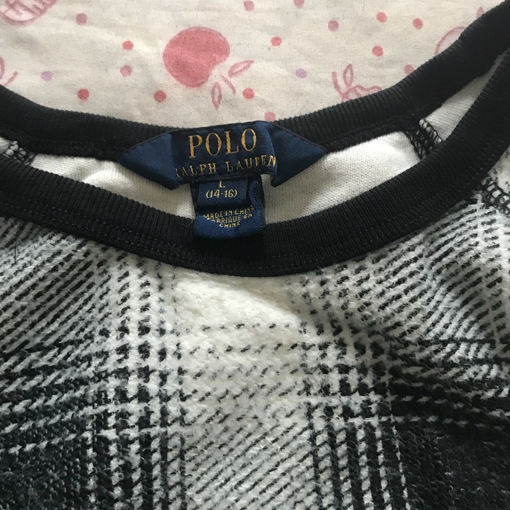 Girls polo sweater
